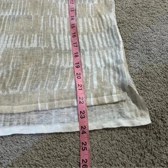 Kinross linen sweater beachwood multicolor women’s size small 3/4 sleeve NEW - Picture 7 of 8